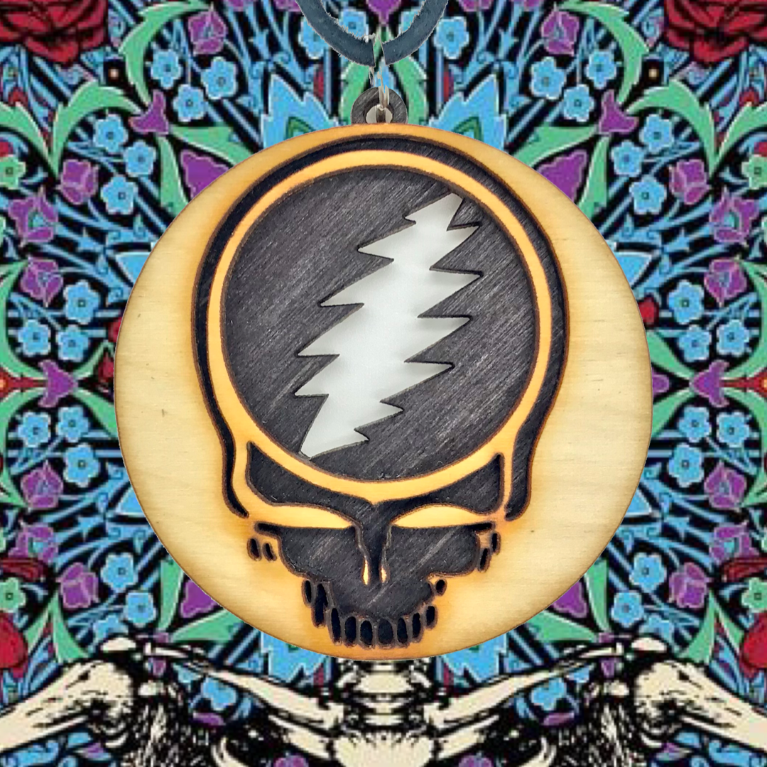 Grateful Dead Stealie Pendant Necklace