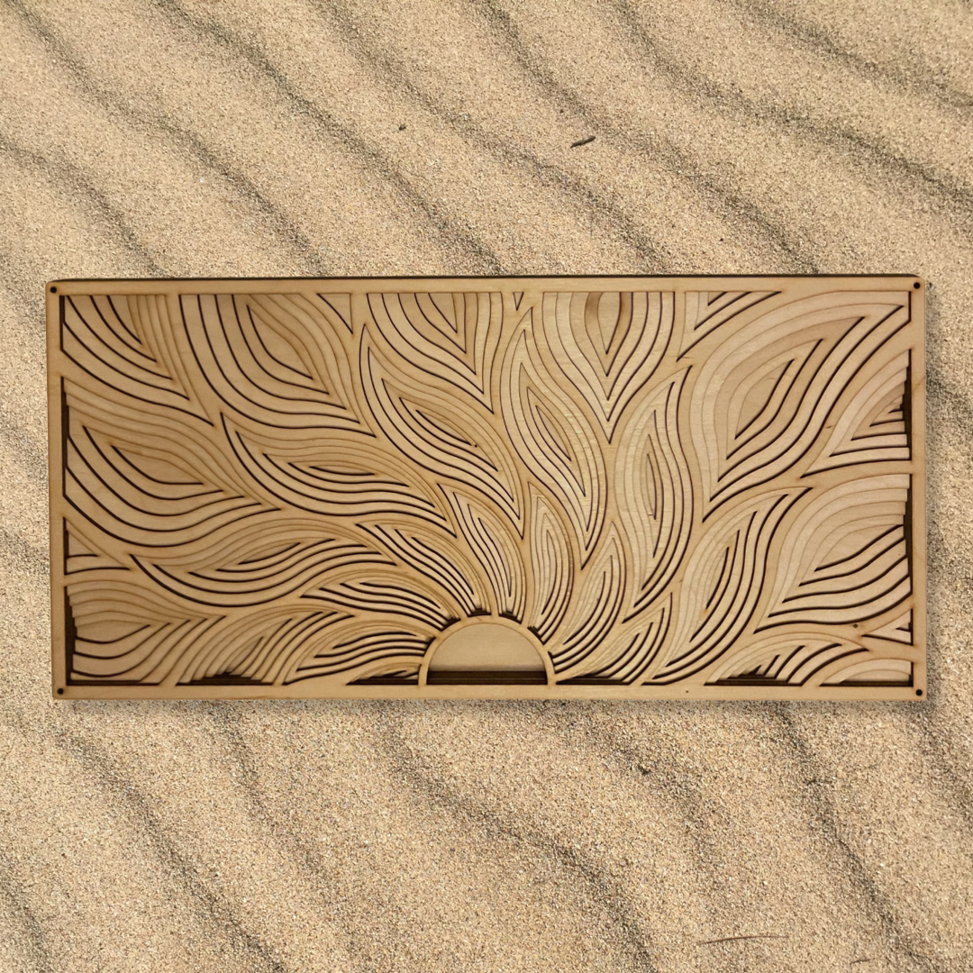 Rising Sun - 18”x10”