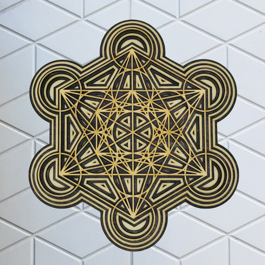 Metatron's Cube 10"