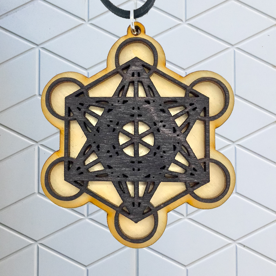 Metatron"s Cube Pendant Necklace