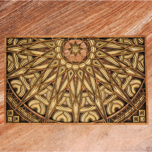 Star Mandala 12"x18"