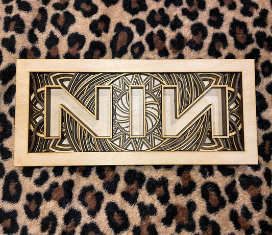 NIN Downward Spiral 12"x5"