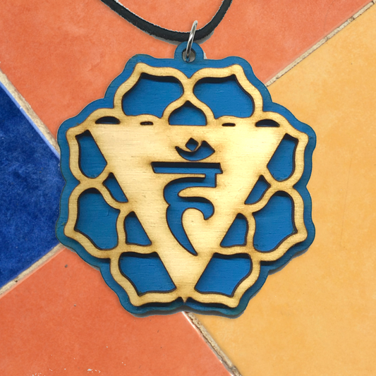 Throat Chakra Pendant Necklace